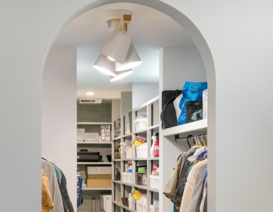 すぐに取り出せる収納