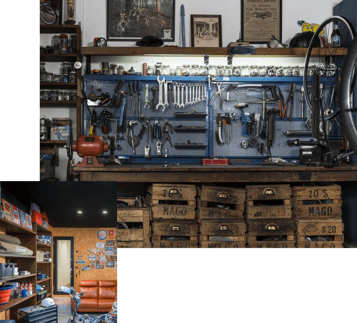 ガレージのある暮らし