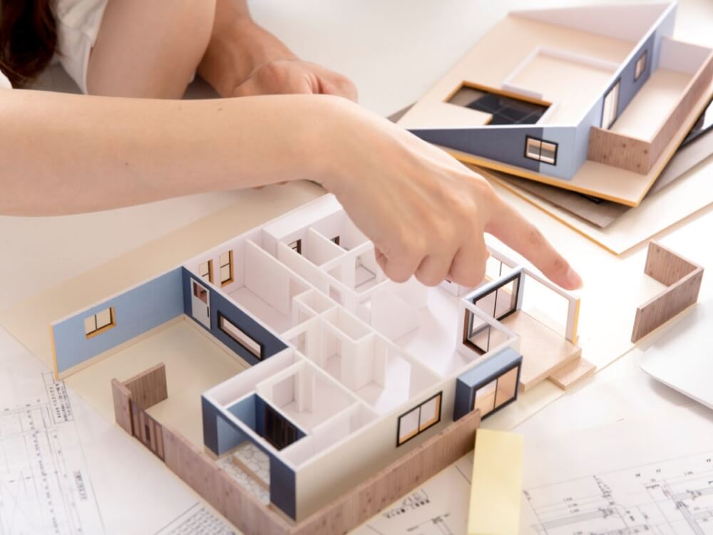 家づくりの自由度が高い