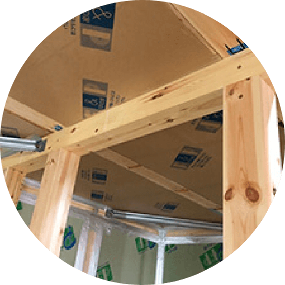 つくばみらい市の自然素材の家の耐久壁・構造金物検査