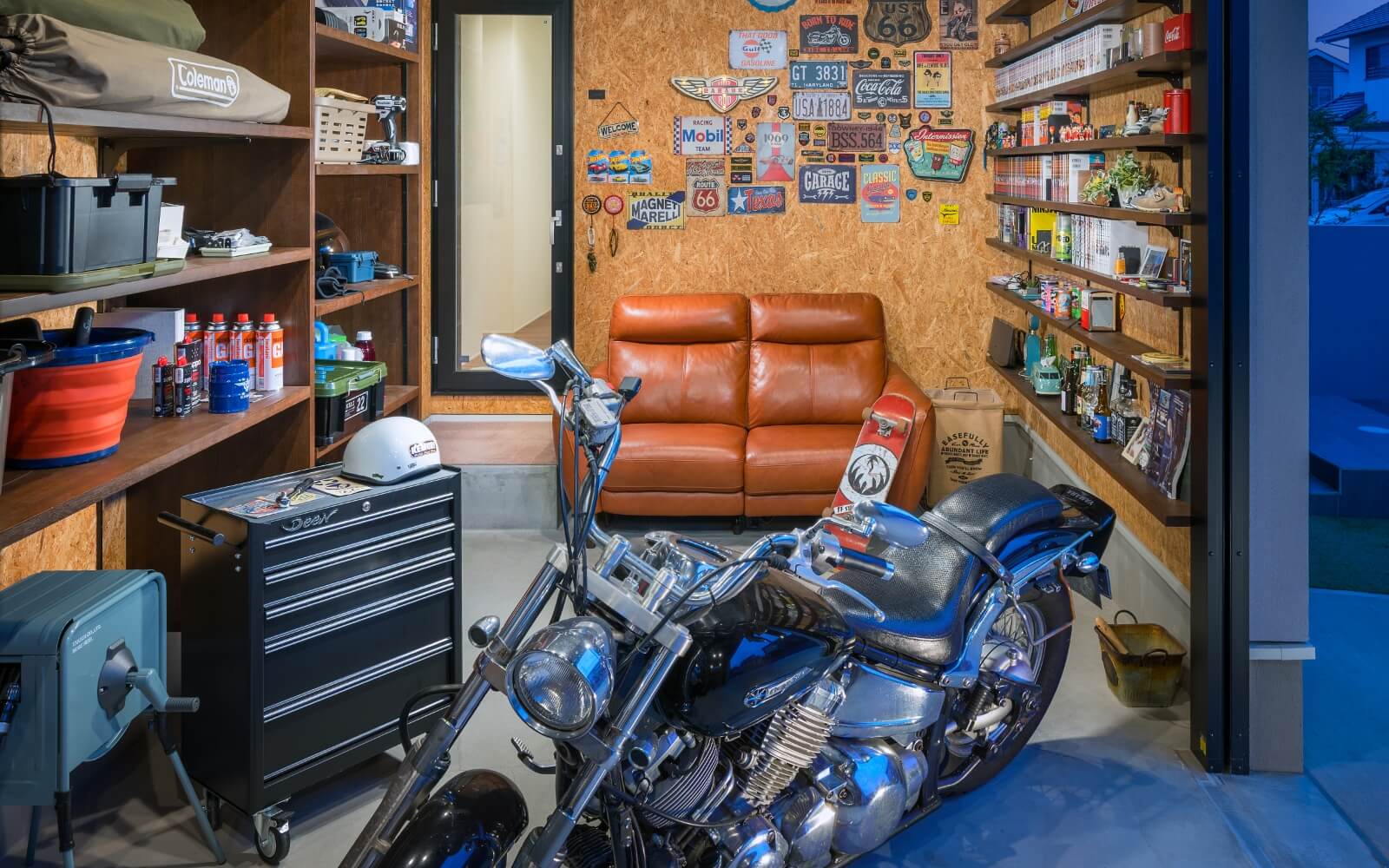 ガレージのある暮らし