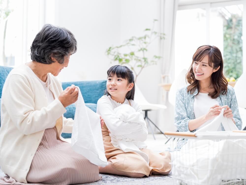 近くにいる安心感