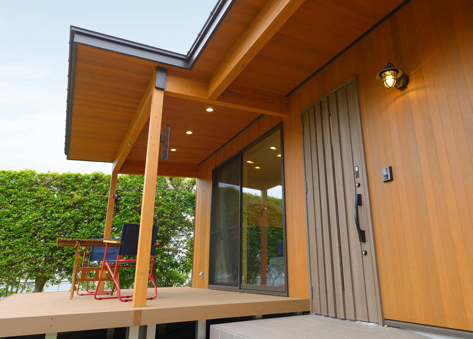 Eaves　roofの家の写真3