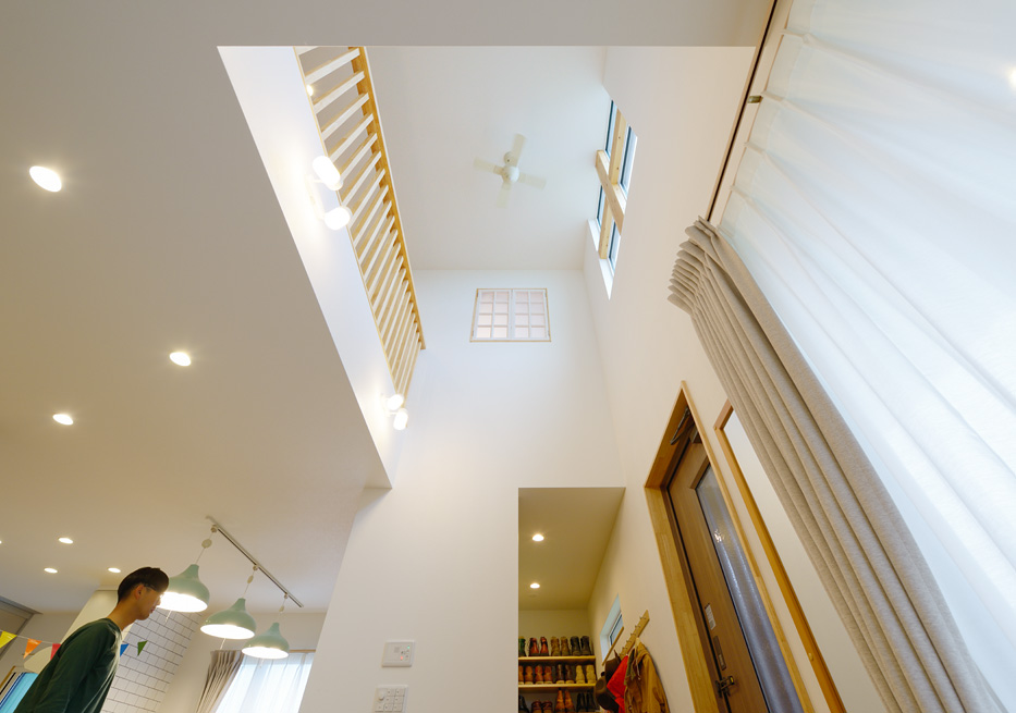 Eaves　roofの家の写真5