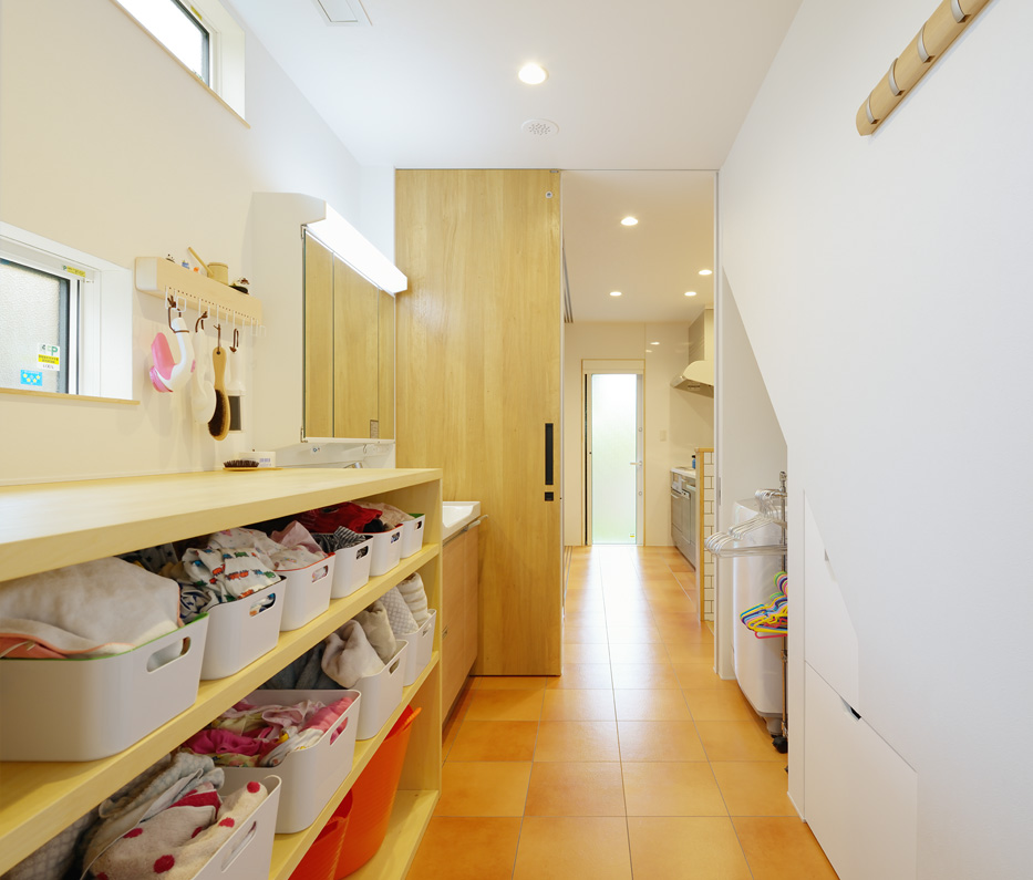 Eaves　roofの家の写真9