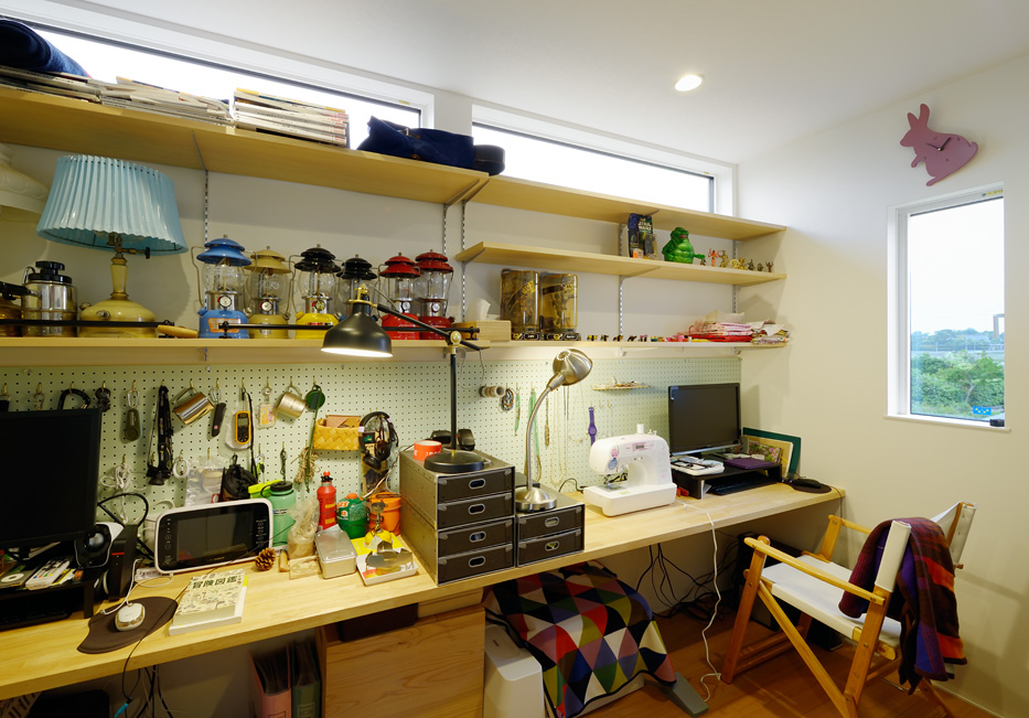 Eaves　roofの家の写真11