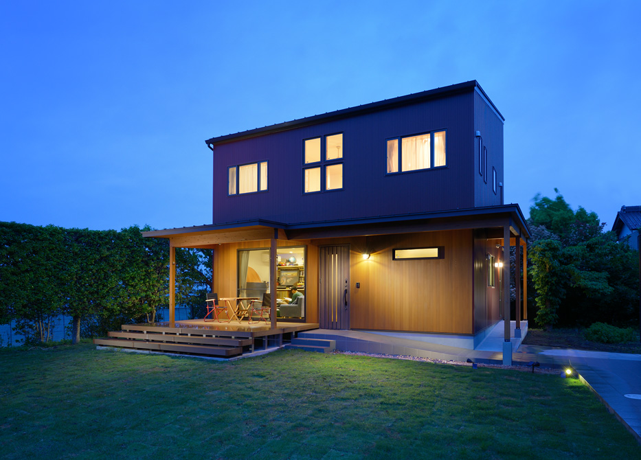 Eaves　roofの家の写真16