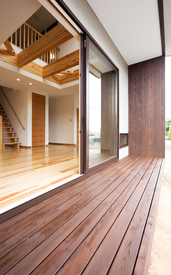 縁側のある家の写真7