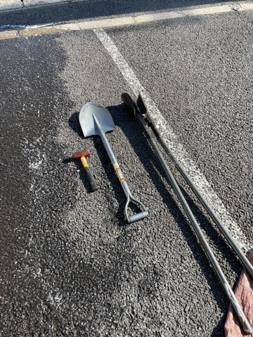 早朝は空いとるよ～🚗