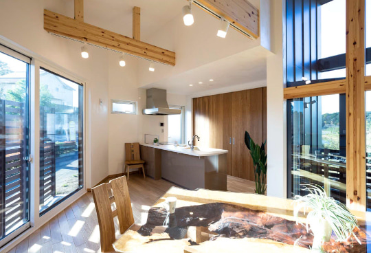 体感展示場平屋モデルの写真１