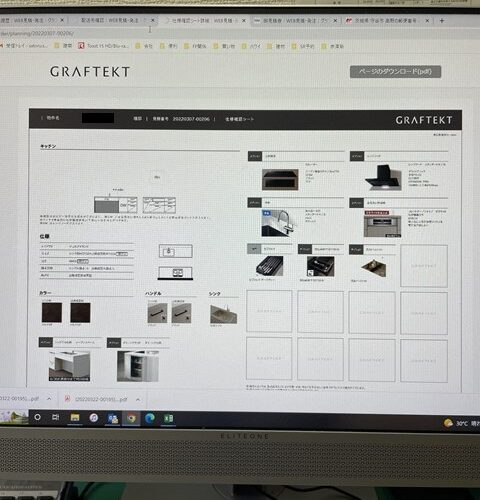 キッチン大量発注！！