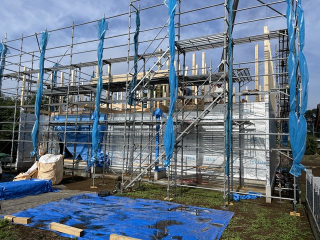 Y様邸やっと出来た上棟✨