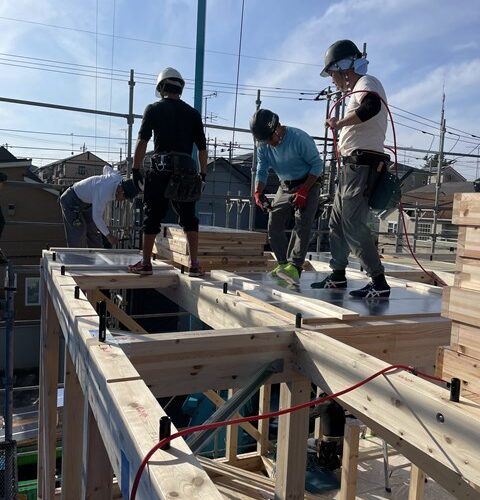 年内最後の上棟♪