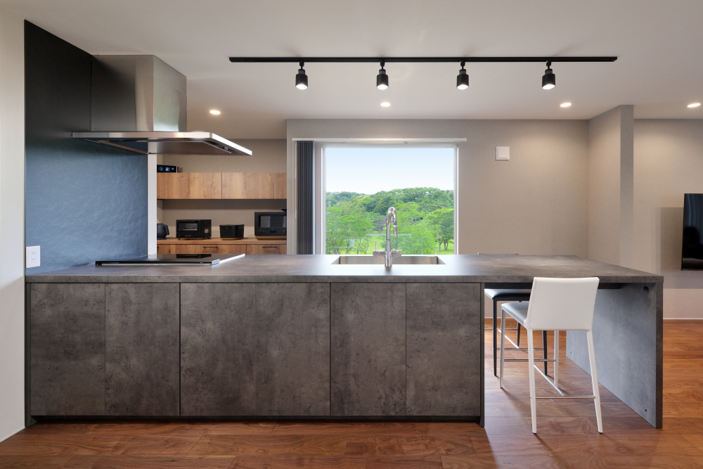 茨城県取手市のフルリフォーム①｜雰囲気のあるリビングダイニングが特徴