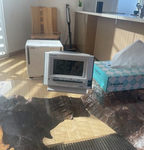 カラッカラです((+_+))