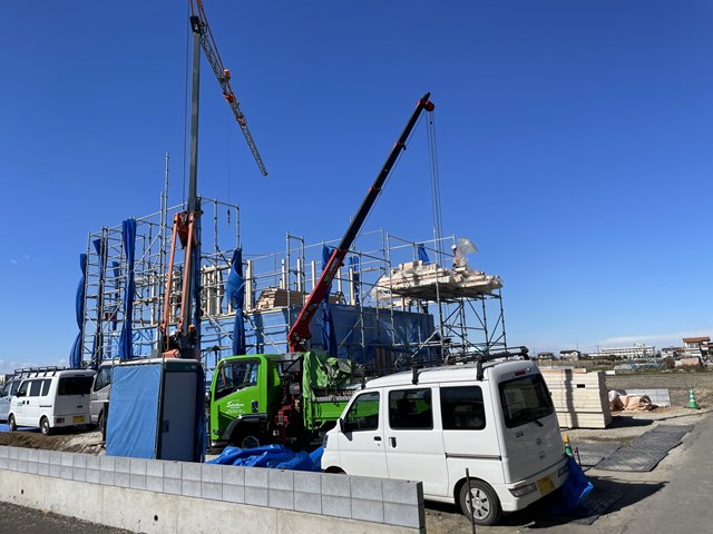 K様ご上棟おめでとうございます✨