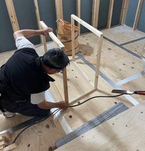 1週間ぶりの現場シャチョーカントクゥ~ですぅ⤴