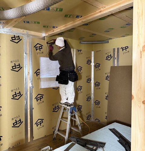 今日の大工Oさんです(* ´艸｀)ｸｽｸｽ