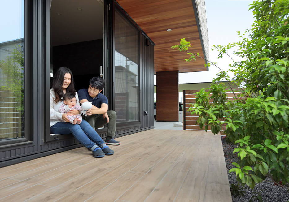 守谷市E様「庭で自然を感じられる緑あふれる家を建てました」